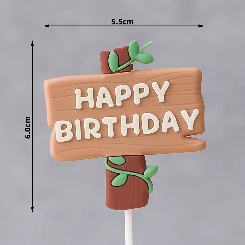 Dinosaur Cake Topper Jungle Birthday Decoration Set Dinosaur Birthday Cake Decoration