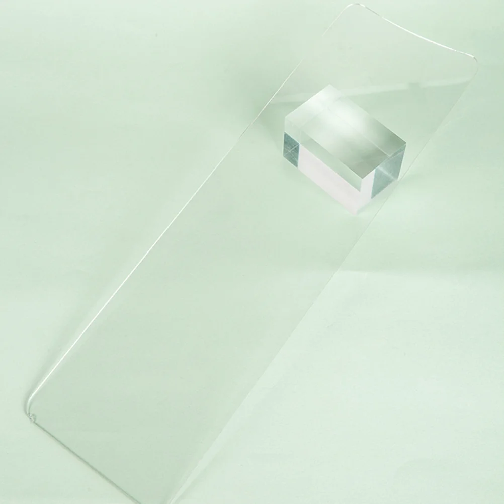 

Clear Highlighting Board Dye Paddle Hair Highlighting Helper Hair Color Board Hairdresser Dyeing Tool Salon Accessories