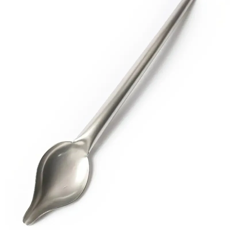1pc Chocolate Cream Spoon Stainless Steel For Coffee Baking Cake Decoration Sauce Embellishment Confectionery Bakery Tools cake decorating tip set cake icing nozzles baking nozzle set cake decorating nozzle set baking supplies