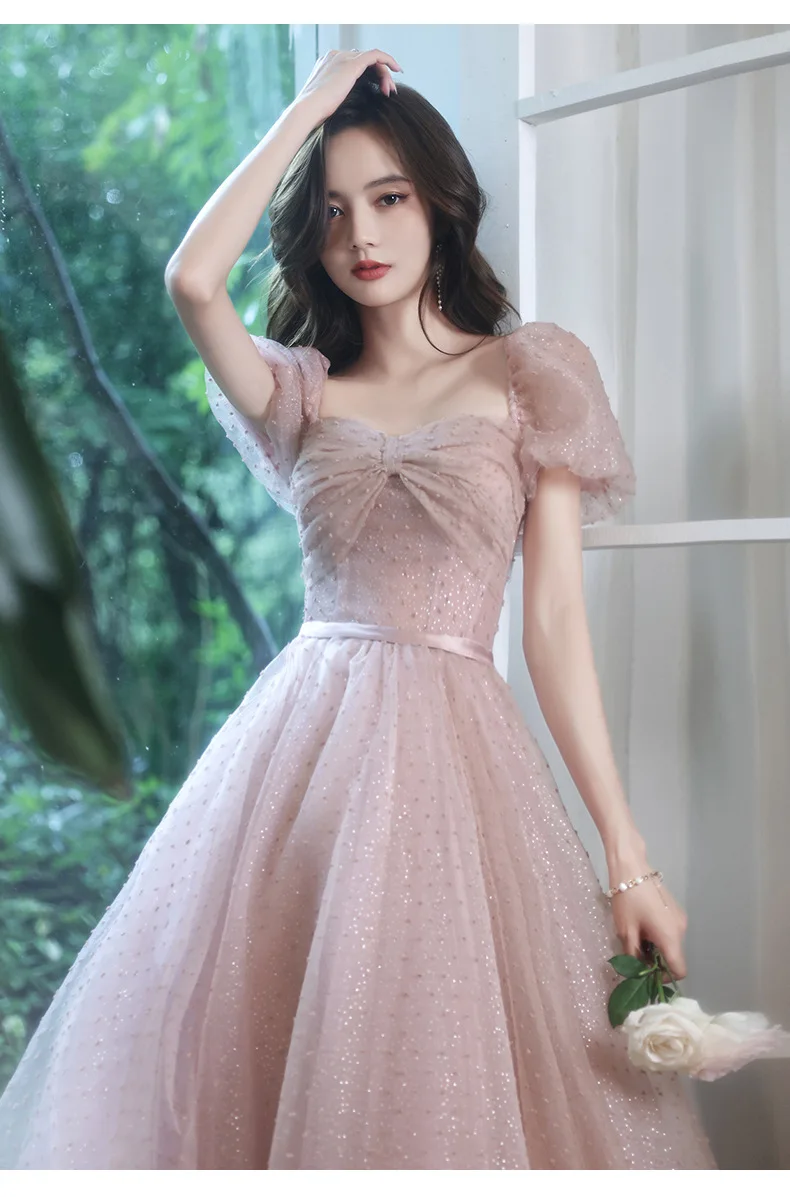 Pink Fantasy Fairy Prom Dress 2022 New 