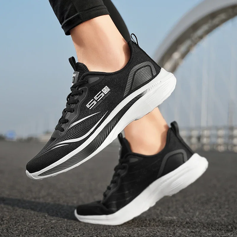 الرجال الجري المشي متماسكة حذاء أحذية رياضية كاجوال تنفس رياضة الجري رياضي رياضة خفيفة الوزن في الهواء الطلق النساء أحذية Size39-47