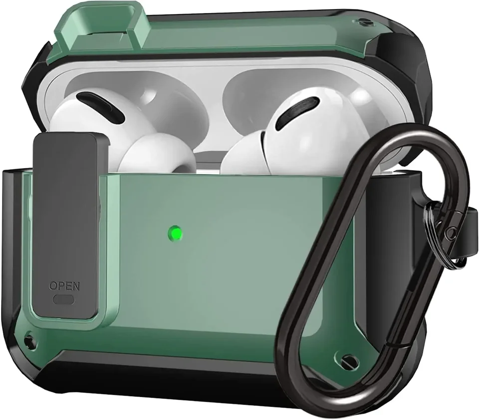 Rugged Military Armor Case for AirPods Pro