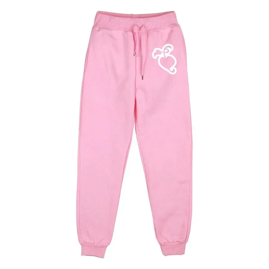 

2023 Autumn and Winter New Women's Casual Fleece Sports Jogging Guard Pants Fashion Loose Printed Trendy Street Hip Hop Pants