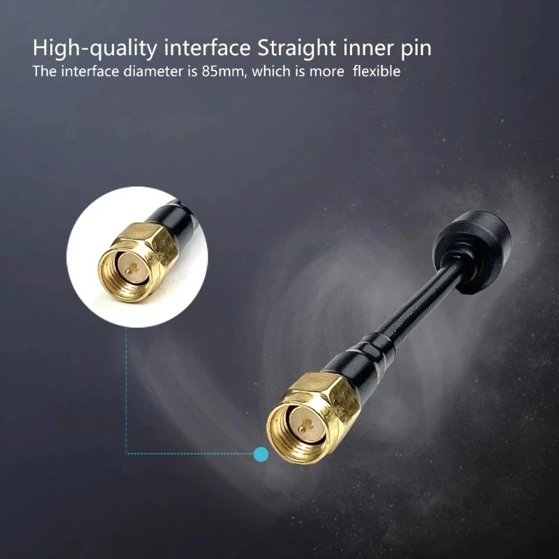 4.9GHz Antennas RHCP SMA Omnidirectional FPV Antennas 13CM for Remote Control Long