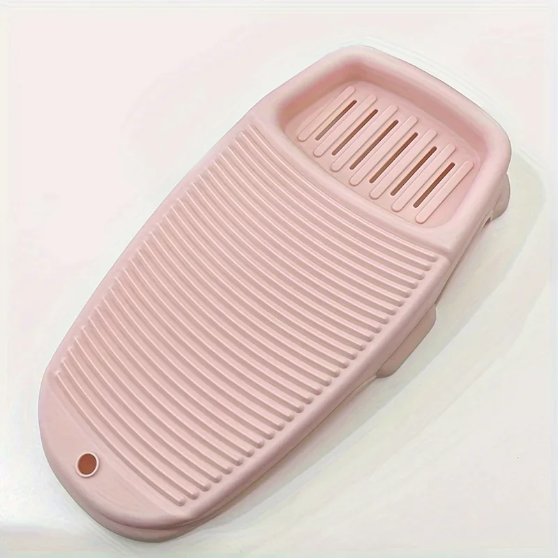 Laundry Board Compact and Sturdy Anti Slip Washboard with Soap Storage Material Ideal for Delicate and Small Items