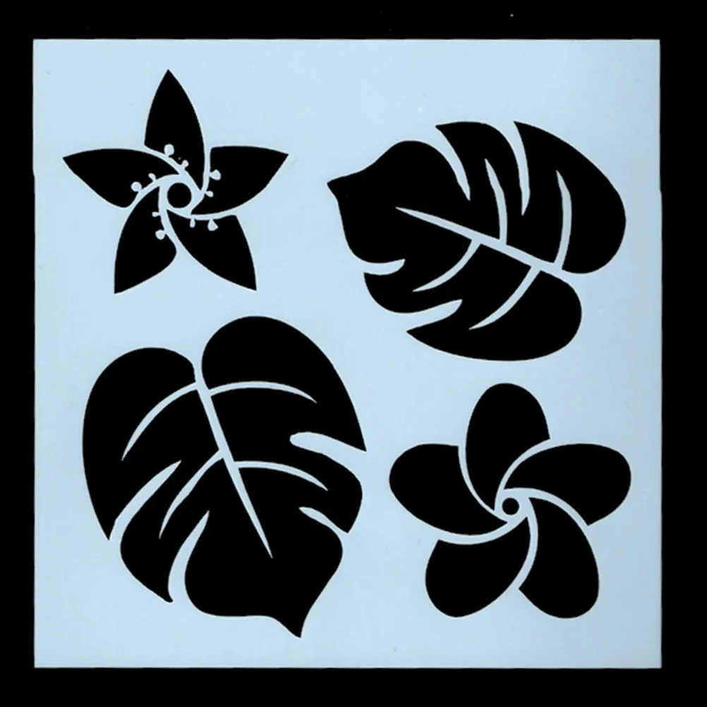 Рисунок 5 - цветочный вырез шаблон детские