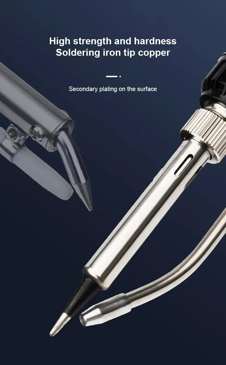 JH 80W 220V Handheld Soldering Iron Adjustable Temperature Automatic Tin Sending