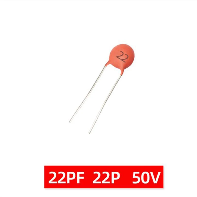 Ceramic Capacitor 100pcs 50V 15pF-50pF