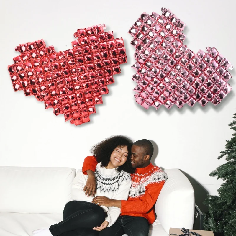 

Large DIY Heart-shaped Background Wall Balloon Decoration Wedding Decoration Birthday Party Valentine's Day Arrangement Supplies