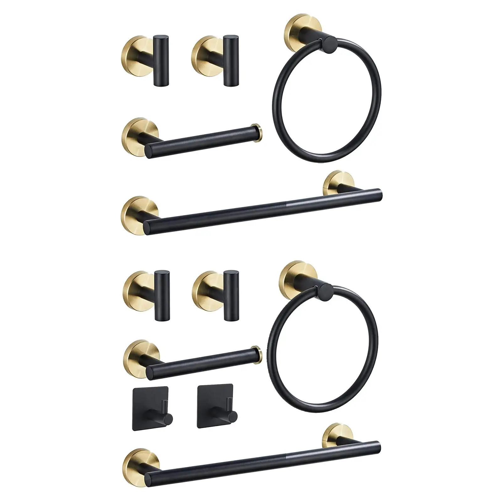 Bathroom Accessories Set Paper Holder Bathroom Towel Rack Hand Towel Bars for