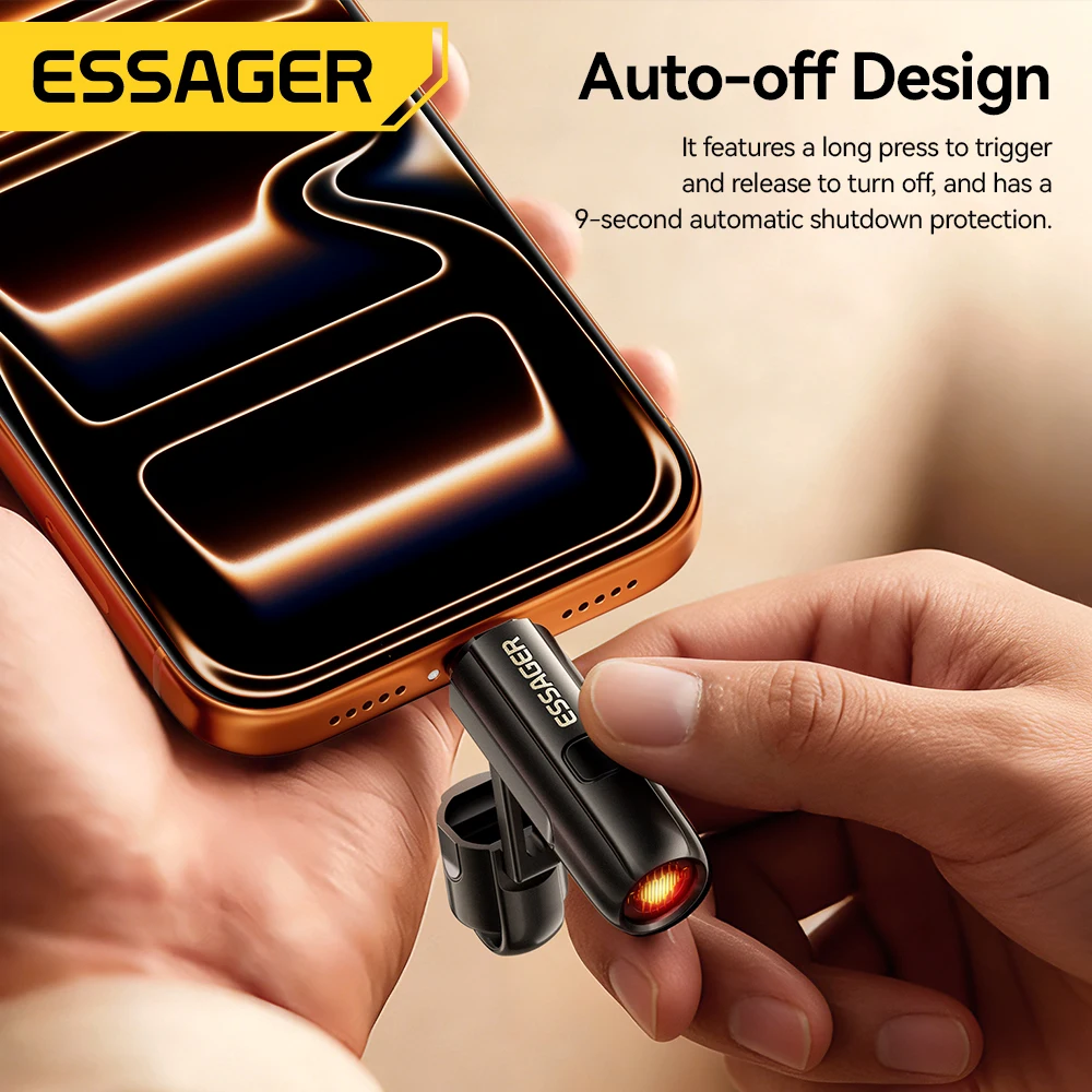 Essager 2-in-1 Type-C Portable Mini Cigarette Lighter with Air Blowing Function Outdoor Safety USB-C Adapter - 4