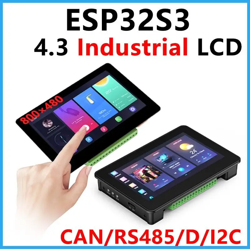 ESP32 S3 4.3인치 LCD (B) 800x480 캡티브 터치스크린 디스플레이 보..