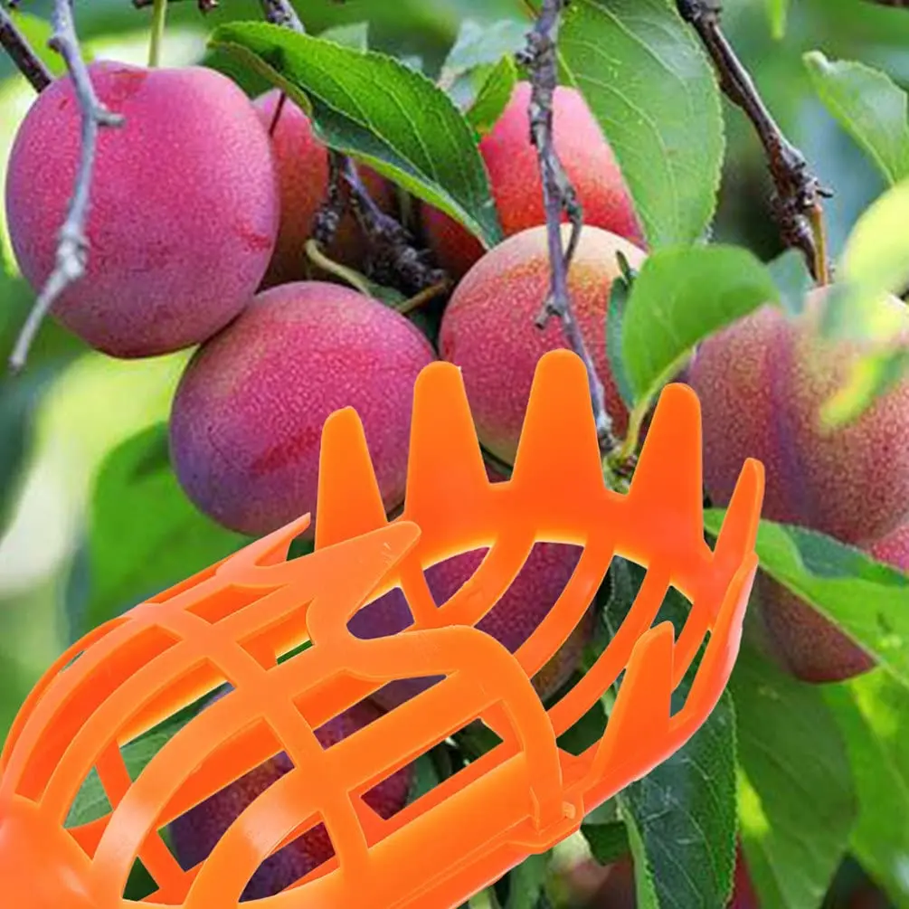 Fresh fruit picking basket gardening catcher collector 1pc for picking apples mango fruit picking basket