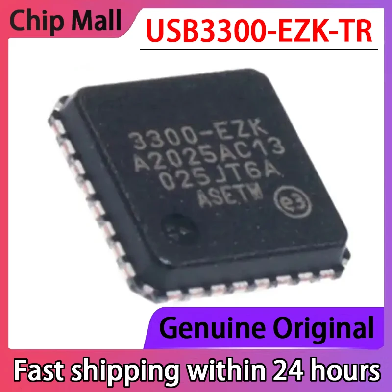 

1PCS Original USB3300-EZK-TR USB3300-EZK USB Controller Chip Packaging QFN32