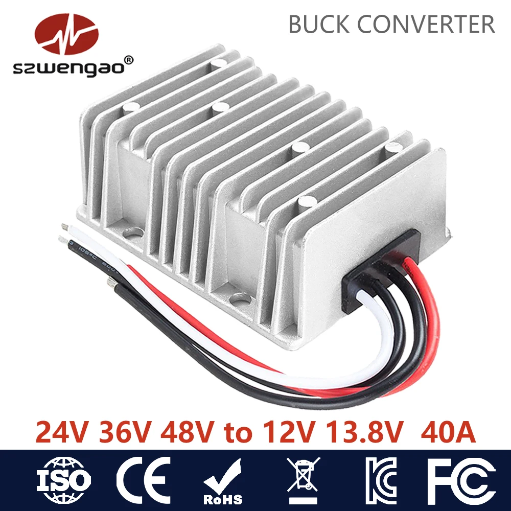 CONVERTITORE BICI ELETTRICA DC 36V 48V 60V 72V a 12V 10A 20A