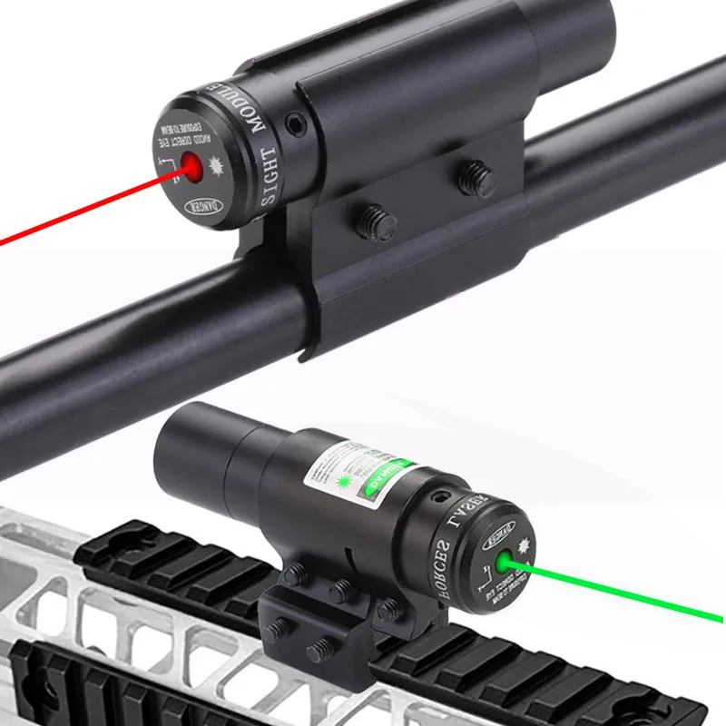Tanio Czerwony/zielony Laser akcesoria karabin podczerwieni mały Laser wskaźnik 20mm sklep