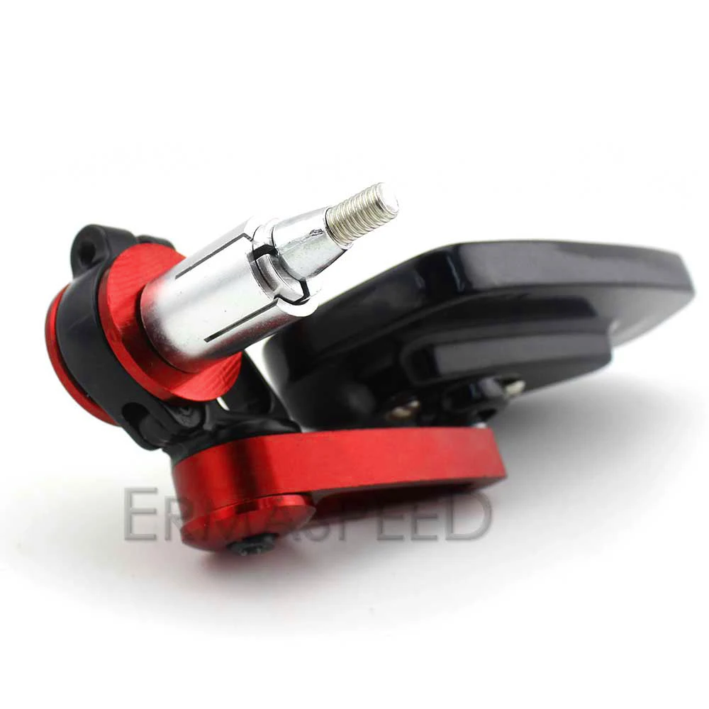 thumbnail image 1 of Espejos retrovisores CNC para motocicleta de 7/8" y 22 mm, de vidrio transparente universal, para manillar de scooter, accesorios para espejos retrovisores, 1 of 5
