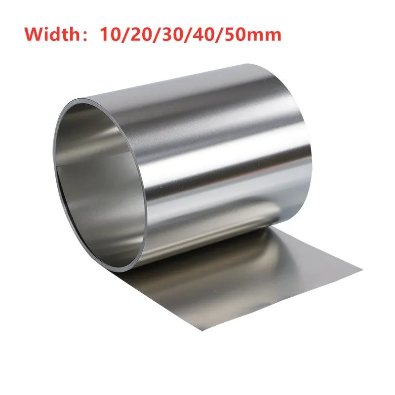 1Meter304StainlessSteelFoilStripSteelFoilRollNarrowStrip