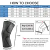 WOSWEIR-1 PC Elastic Knee Pads Nylon Sports Fitness Kneepad Fitness Gear Patella Brace Running Basketball Volleyball Support 5