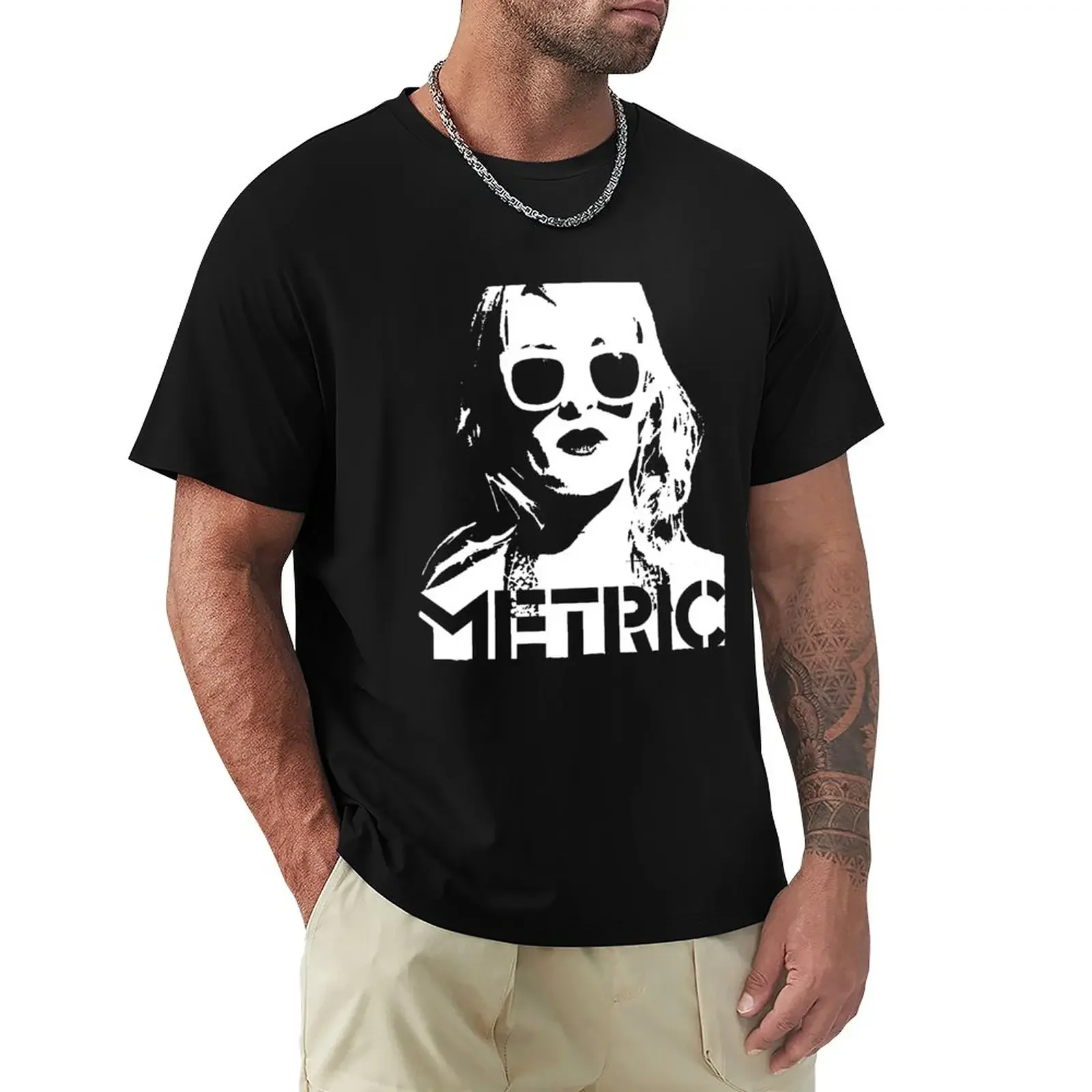 

metric band Classic T-Shirt cute clothes vintage plus sizes plain black t shirts men
