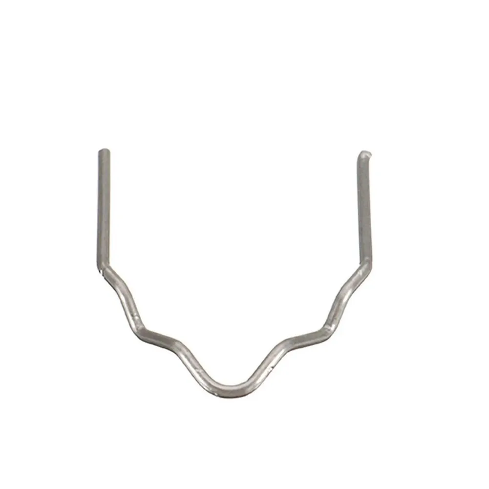 

Аксессуары для электроинструментов для дома, аксессуары для мастерской, 0,6/0,8 мм, 500 шт., набор для ремонта пластиковой сварки, серебристая нержавеющая сталь