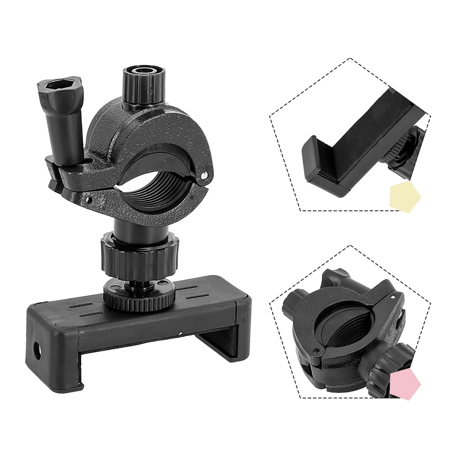 Stand Mount Holder Microphone Tablet Holder Microphone 360 Degree Rotation Performances Rotatable