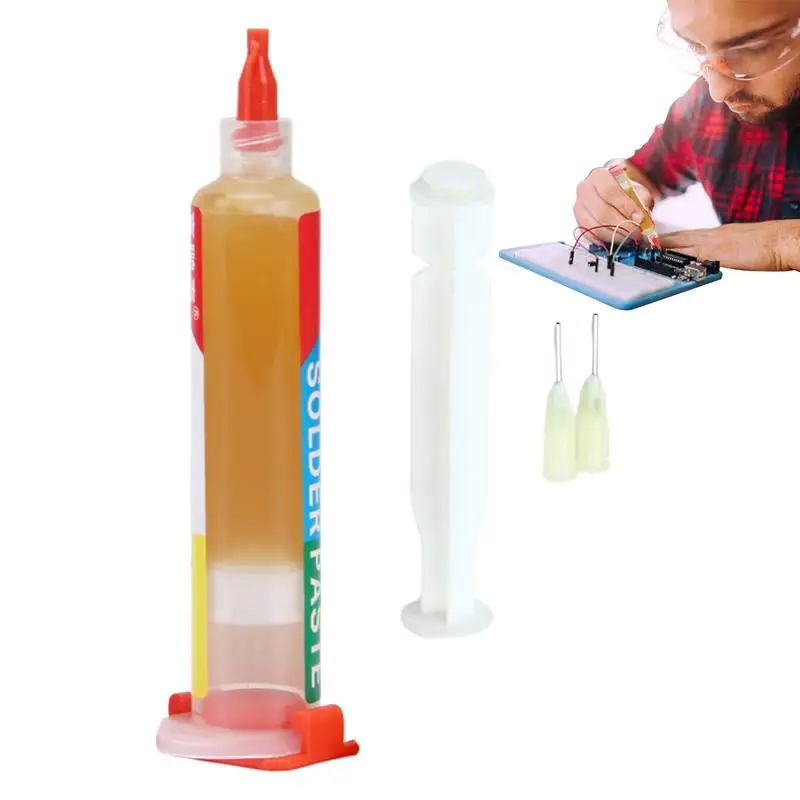 

Solder Flux 10ml Instant Wetting Soldering Paste Flux For Electronics Electronics Repair Products For Telephones Televisions