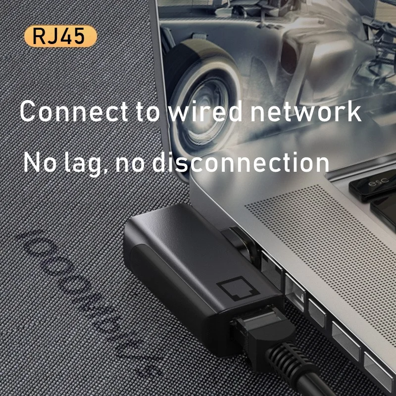 Metal Magnetic USB Type C Adapter to USB 3.1/HD-compatible/DP/VGA/mDP/RJ45 4K/8k 60Hz Vedio Converter for Laptop Phone Macbook