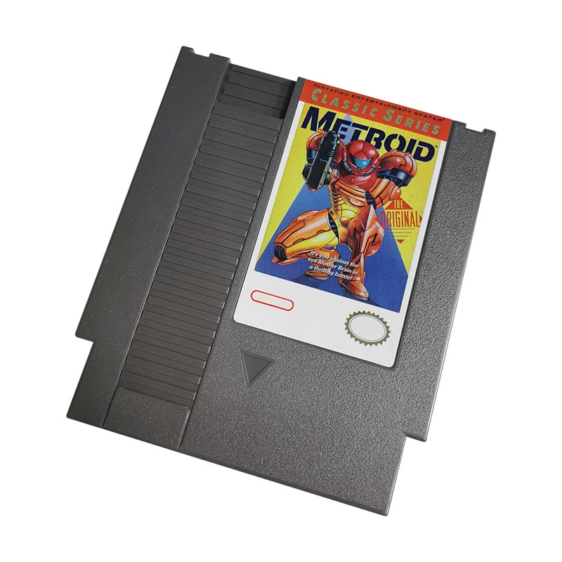 Classic Game Metroid For NES Super Games Multi Cart 72 Pins 8 Bit Game
