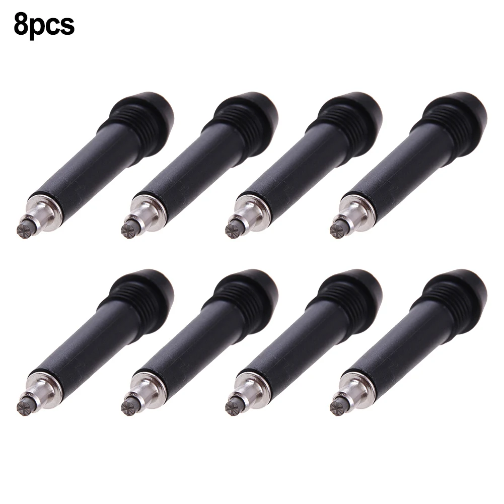 

8pcs Trekking Pole Tip Climb Replacement Wear-resistant Walk Stick Tips Crutch Camping Hiking Trekking Sticks Gear Accessories