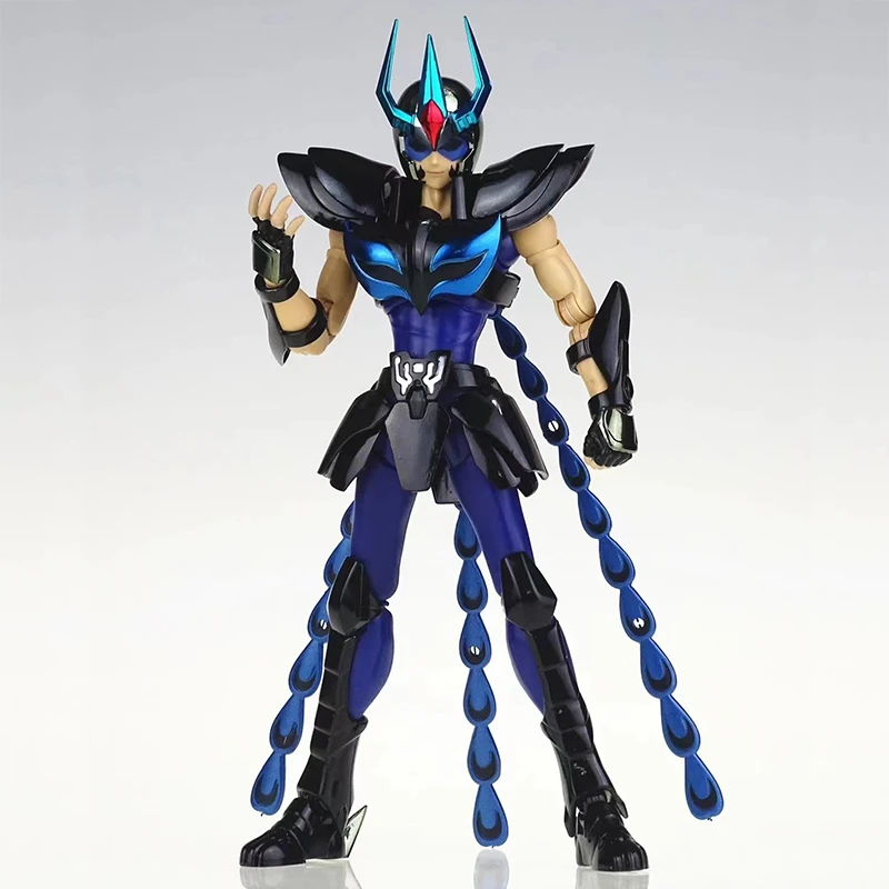 

GT Model Action Figure Saint Seiya Myth Cloth EX Dark Black Phoenix Ikki V1 Helmet Knights of the Zodiac Hades Surplice Toys