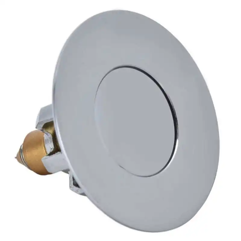 Push Type Drain Plug Durable Bathroom Sink Stopper For Sewer Draining