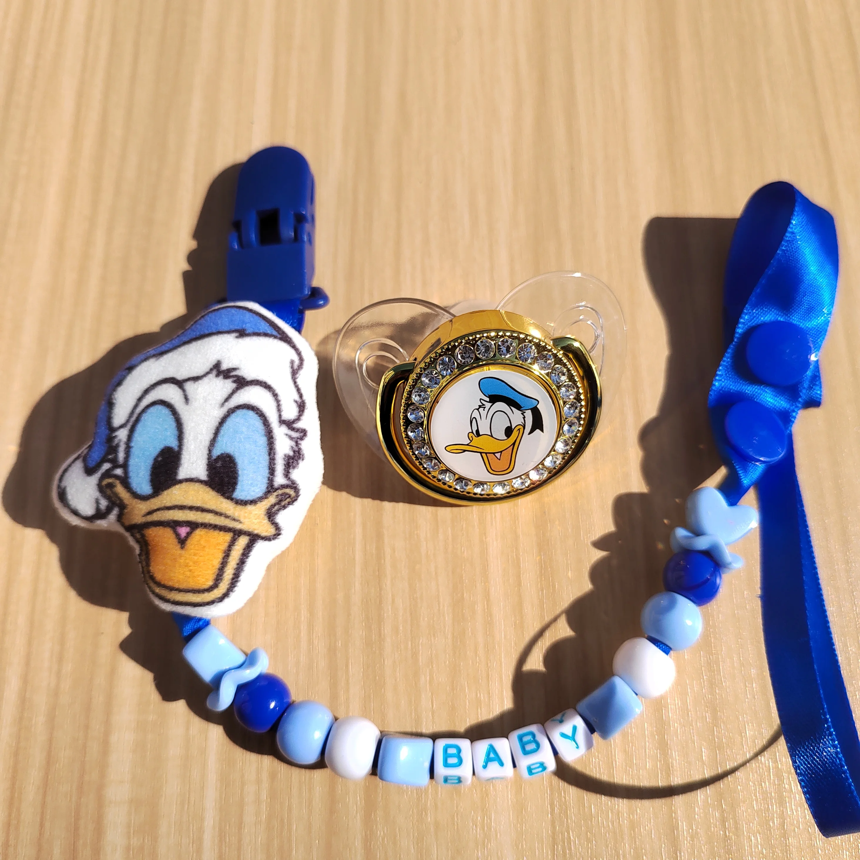 Baby Pacifier with letter chain Clip BPA-free Luxury Bling Pacifier Silicone dummy 0-18M pacifier clip pacifier chain pacifier accessories