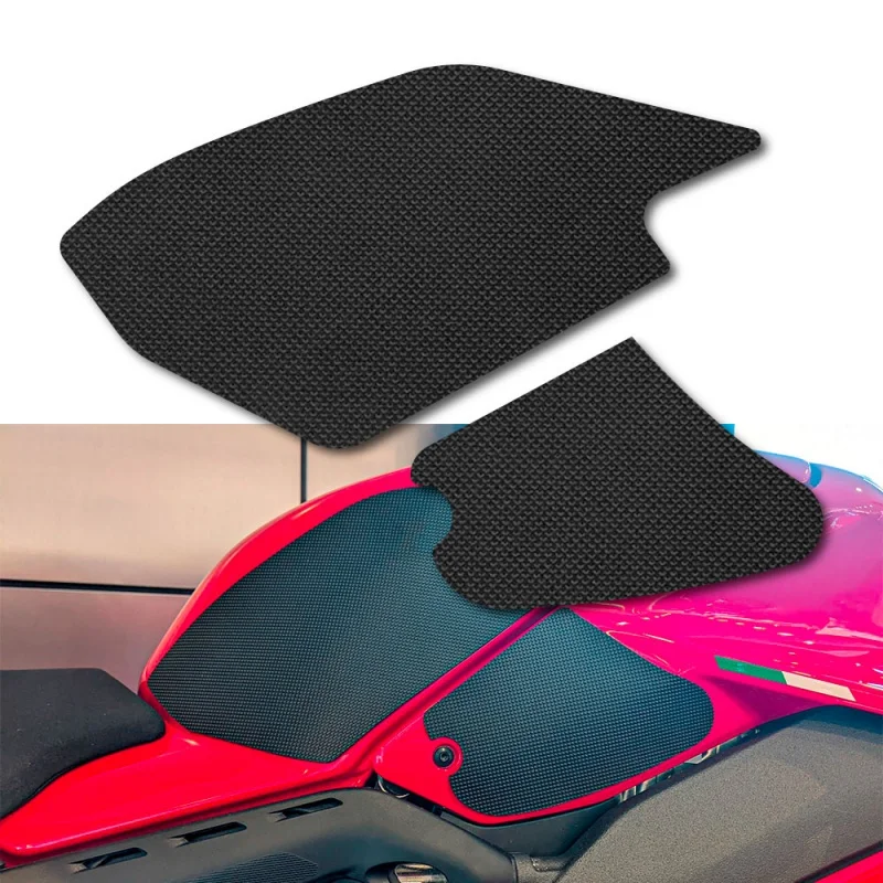 For Ducati   Panigale V4 	2022 3M Self Adhesive Silicone Non-Sliptank Pads Traction Grips 3D Rubber