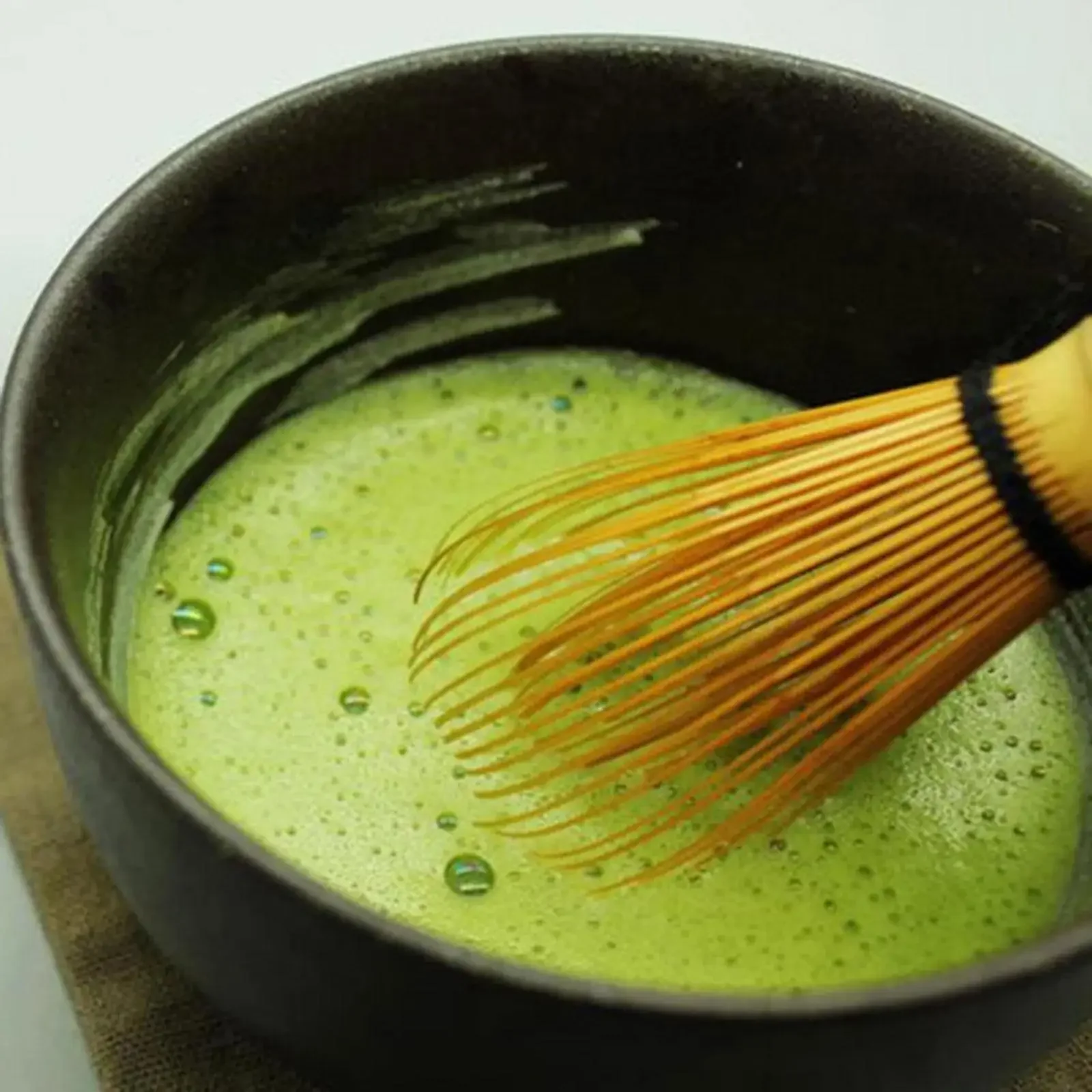Japanese Bamboo Matcha Whisk and Grinder Set - Premium Green Tea Ceremony Tool Collection
