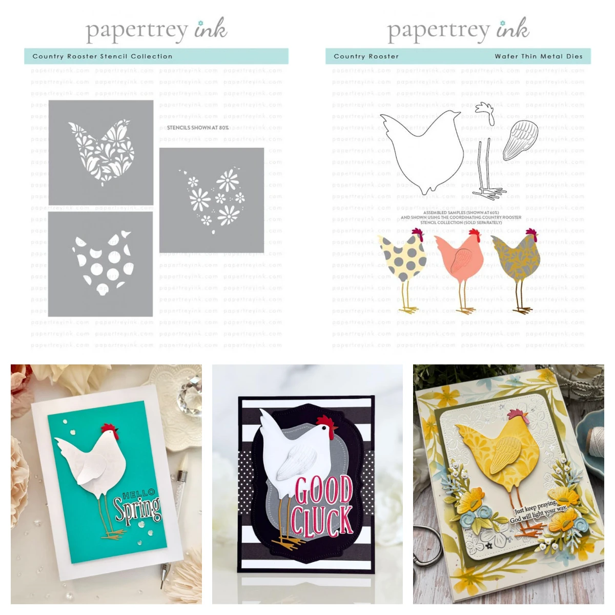 컨트리 루스터 다이 금속 커팅 다이 스텐실 카드 만들기용 스크랩북 DIY 공예..