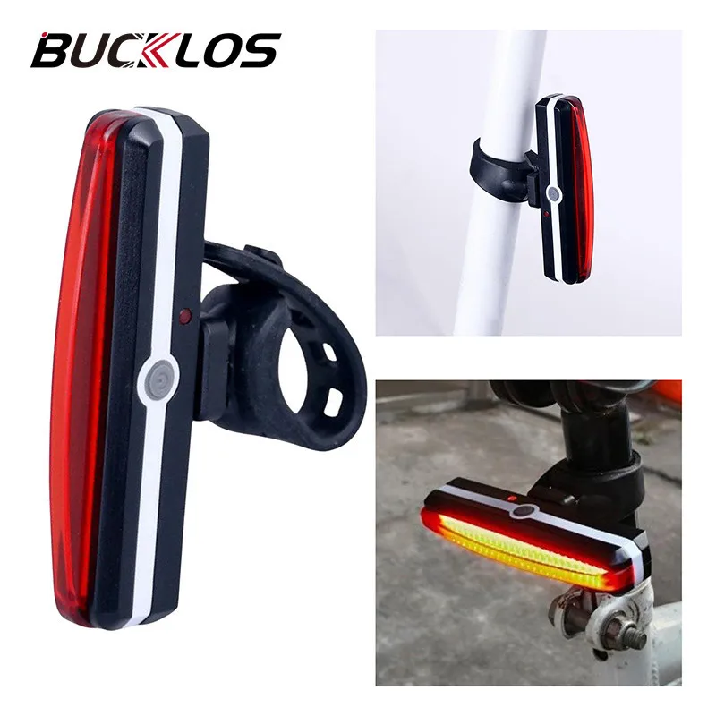 

Bike Tail Light Outdoor Highlight USB Charging Mountain Bike Led Warning Light Waterproof MTB Road Bike Lamps