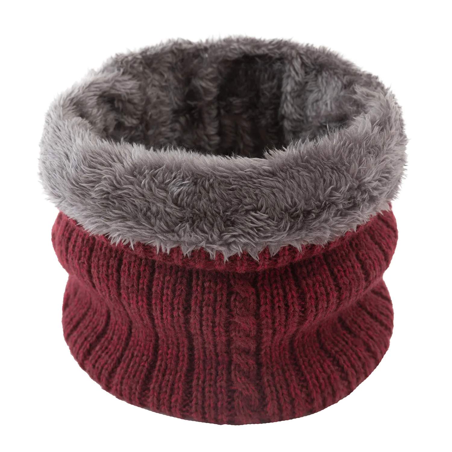 Рисунок 5 - Зимний вязаный шарф-хомут унисекс