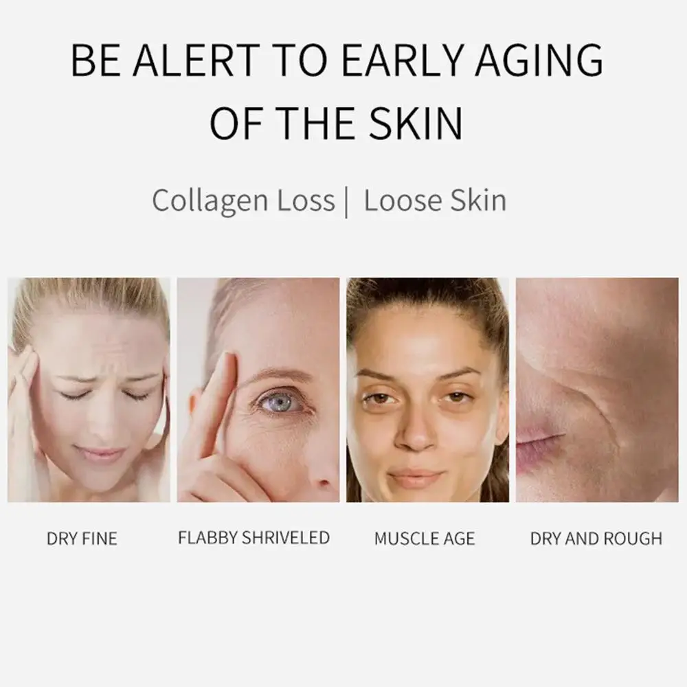 3/4pcs Soluble Collagen Film Paper Full Facial Mask Cloth Anti-Aging Face Neck Filler Collagen Firming Lifting Face Care 3