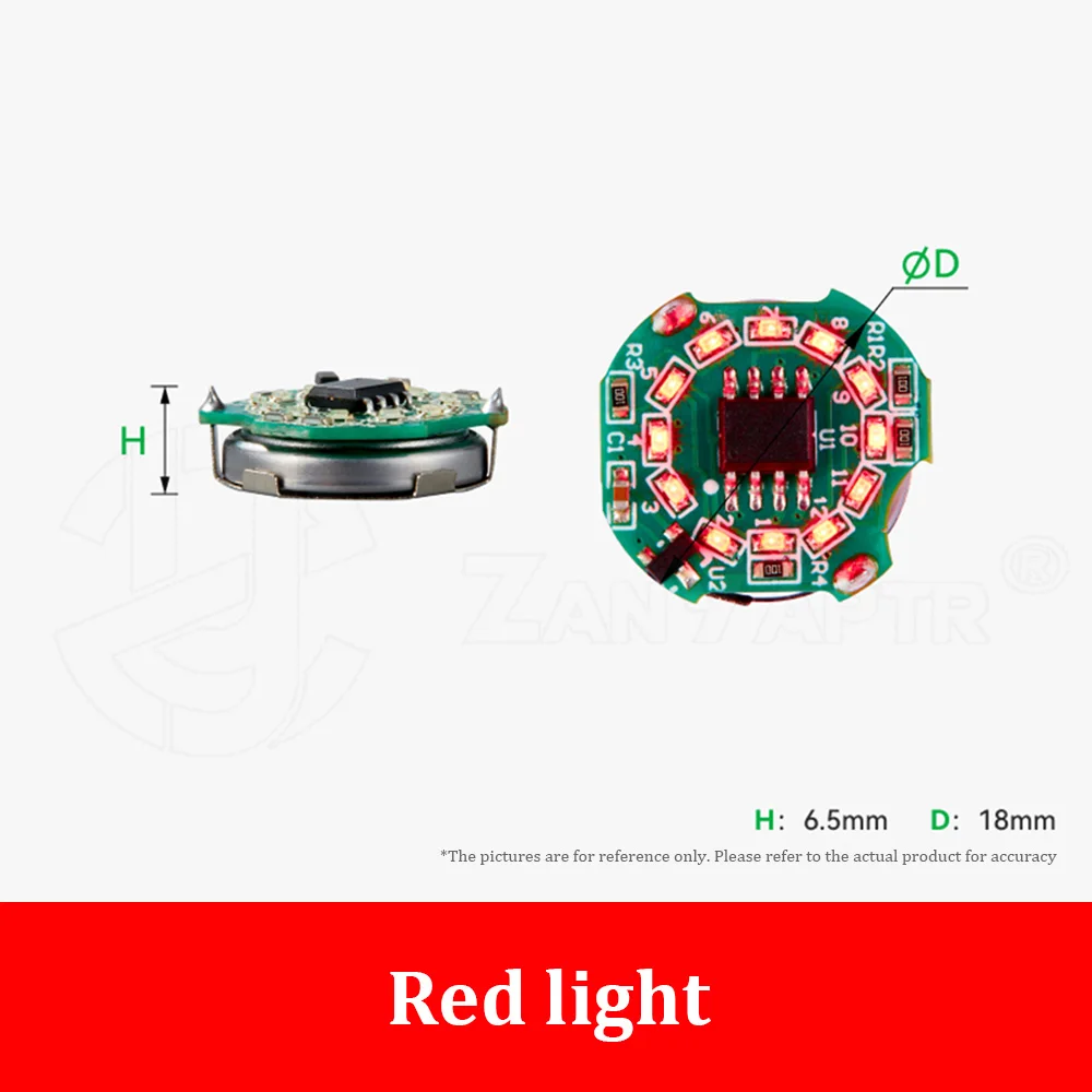 لمصباح LED بحلقة مختبر بامبو مع التحكم المغناطيسي DIY أجزاء نموذج الطباعة ثلاثية الأبعاد للطابعة ثلاثية الأبعاد
