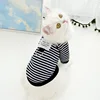 Pet Dog Hoodies Autumn Winter Warm Dog Clothes for Small Dogs Kitten Puppy Costumes Pet Striped Dog Shirt Chihuahua Sweatshirt 4