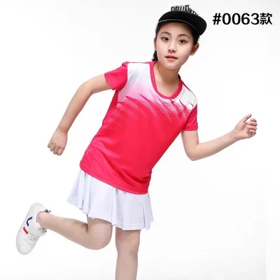 new Girl tenis masculino,Kid table tennis shirt,short sleeved table tennis shirts,Children badminton shirt,polyester sport shirt