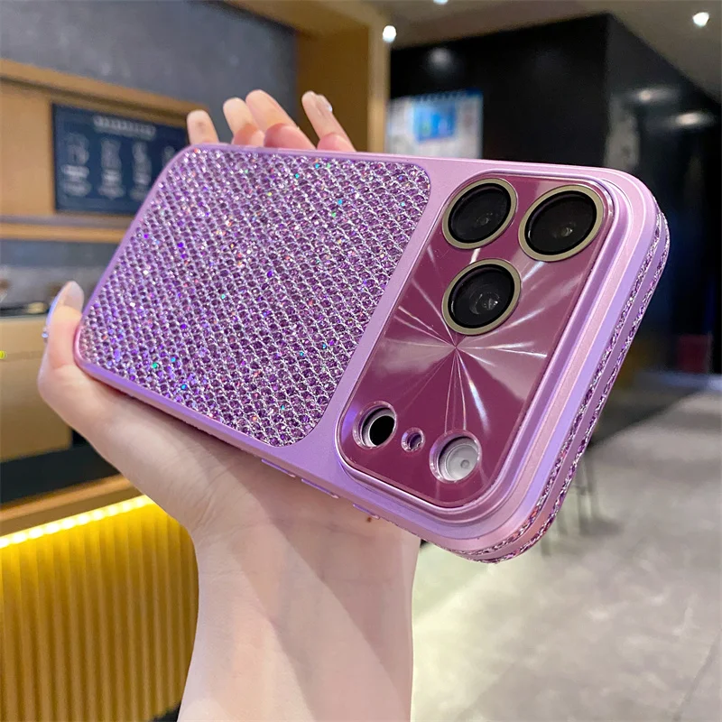 Luxury Glitter Bling Fashion Shockproof Hard Protection Phone Case