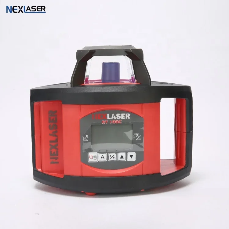 

RT-100C Self-leveling Rotary/ high precision Rotating red Laser Level 360 degree