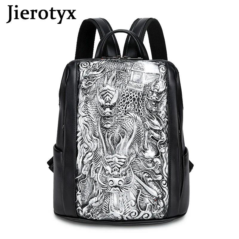 JIEROTYX Waterproof Backpack Teenage Girls Goth Steampunk Backpack