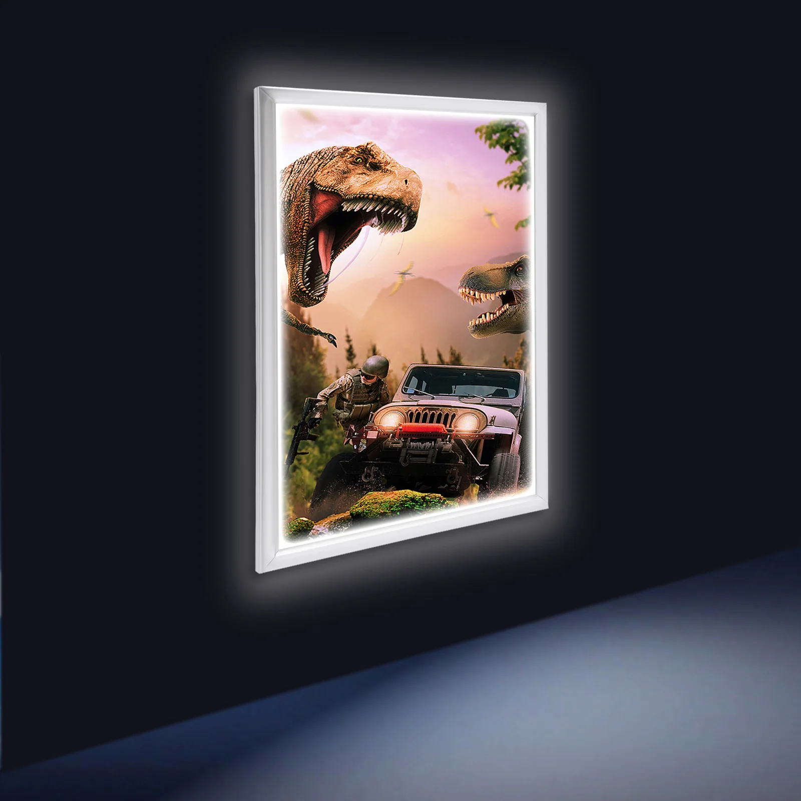 

Современный плакат по мотивам фильма, фоторамка с подсветкой, 24X36 дюймов