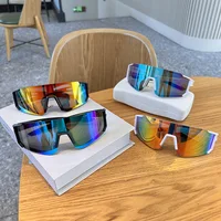 Randonnée 2 pièces cyclisme Anti lumière lunettes hommes femmes UV400 Anti-sable yeux protecteur nuances Sports de plein air lunettes Anti rayonnement lentille 1