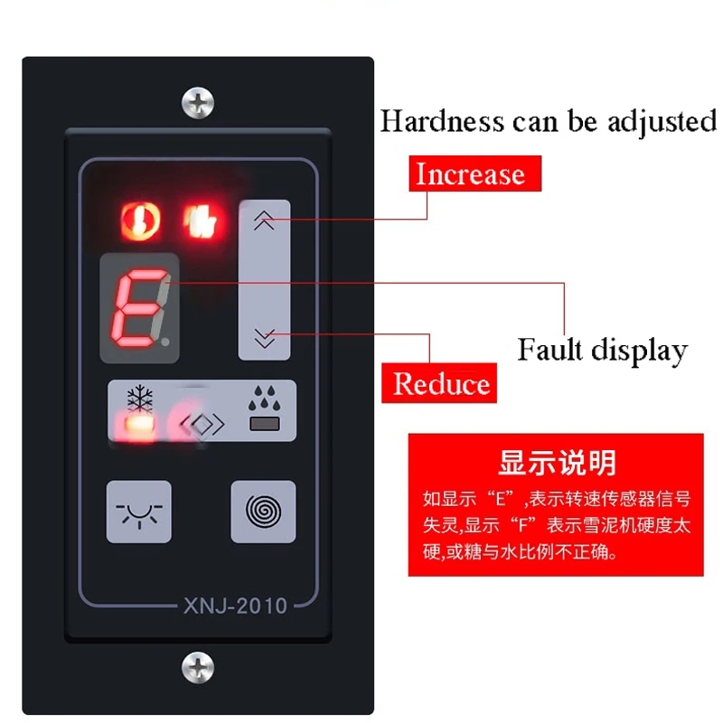 2 Flavor Commercial Ice Frozen Drink Slush Smoothie Maker 2 Bowls Slush Machine Frozen Drink Slushie Machine 4