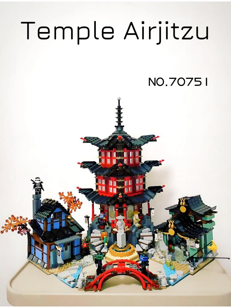 Mystery Floating Temple 2028pcs Temple of Airjitzu 70751