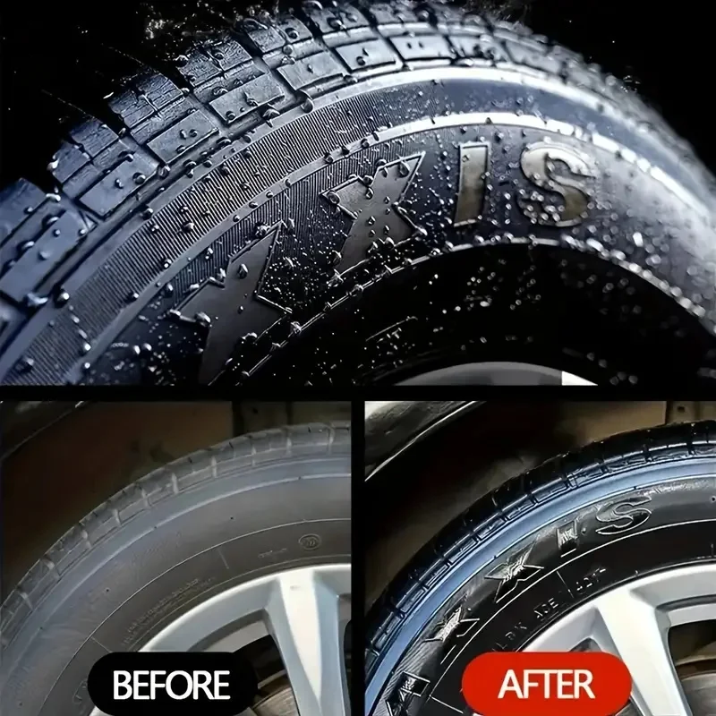 Car Interior Plastic Renewal Paste - Removes Scratches/Oxid, Restores Shine for Dash/Seats with UV Protect, Long-Lasting Shine 6